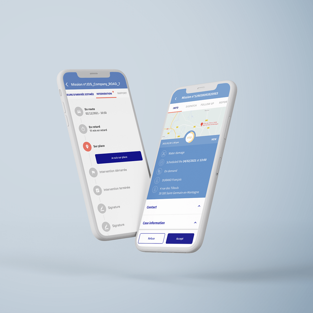 Mission Mockup AXA